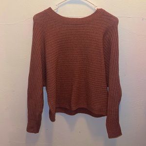 Pink Rose Sweater: Pink Size Small